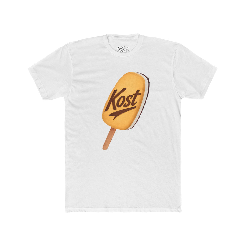 Ice Pop Logo Tee — "Kost" Retro Popsicle Graphic T-Shirt