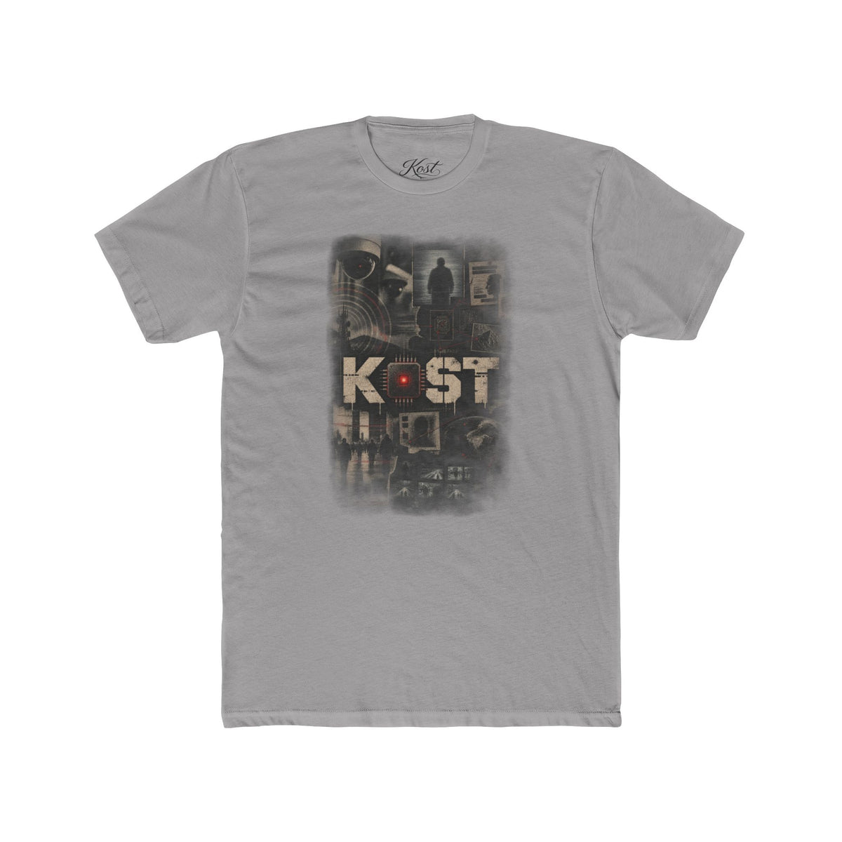 K–9 Rescue Vintage Graphic Tee — 'K•9 ST' Distressed Police Dog Shirt