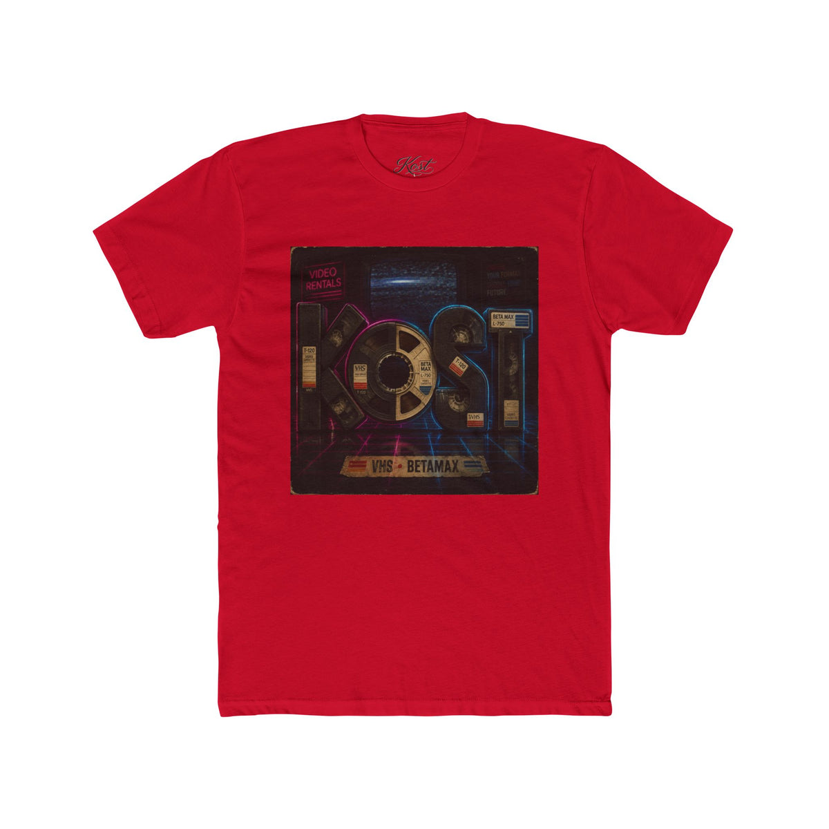 Vintage Retro Music Cassette Crew T-Shirt