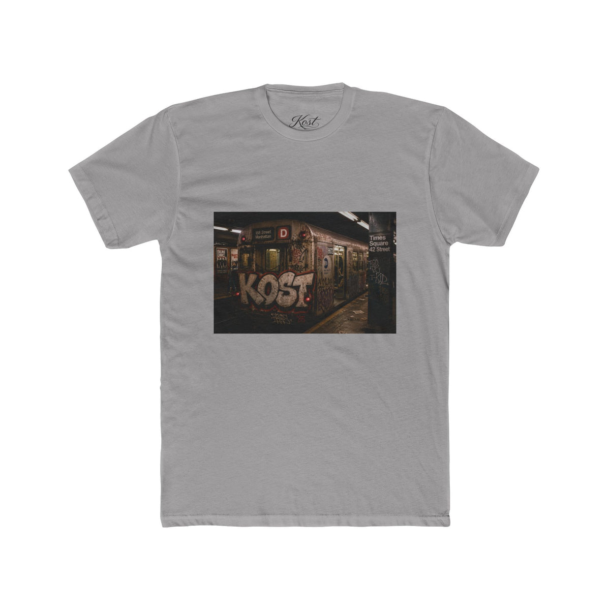KOST Subway Graffiti Tee — Urban Streetwear Graphic T-Shirt