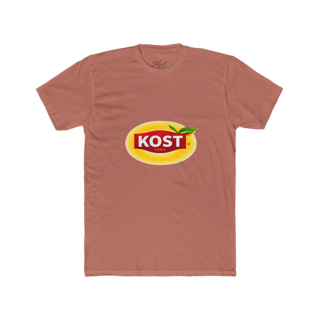 KOST Mango Logo Tee — Retro Fruit Brand Graphic T-Shirt