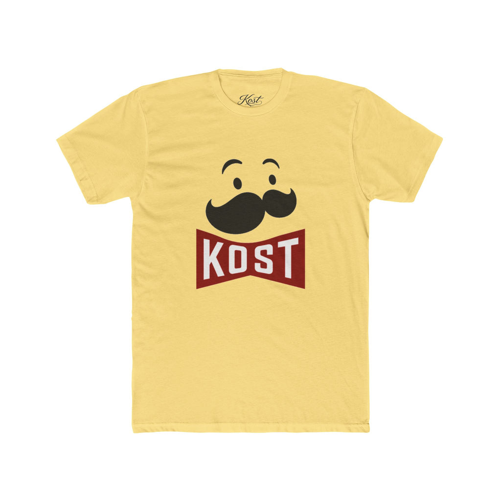 Kost Mustache Logo T‑Shirt — Retro Mascot Tee