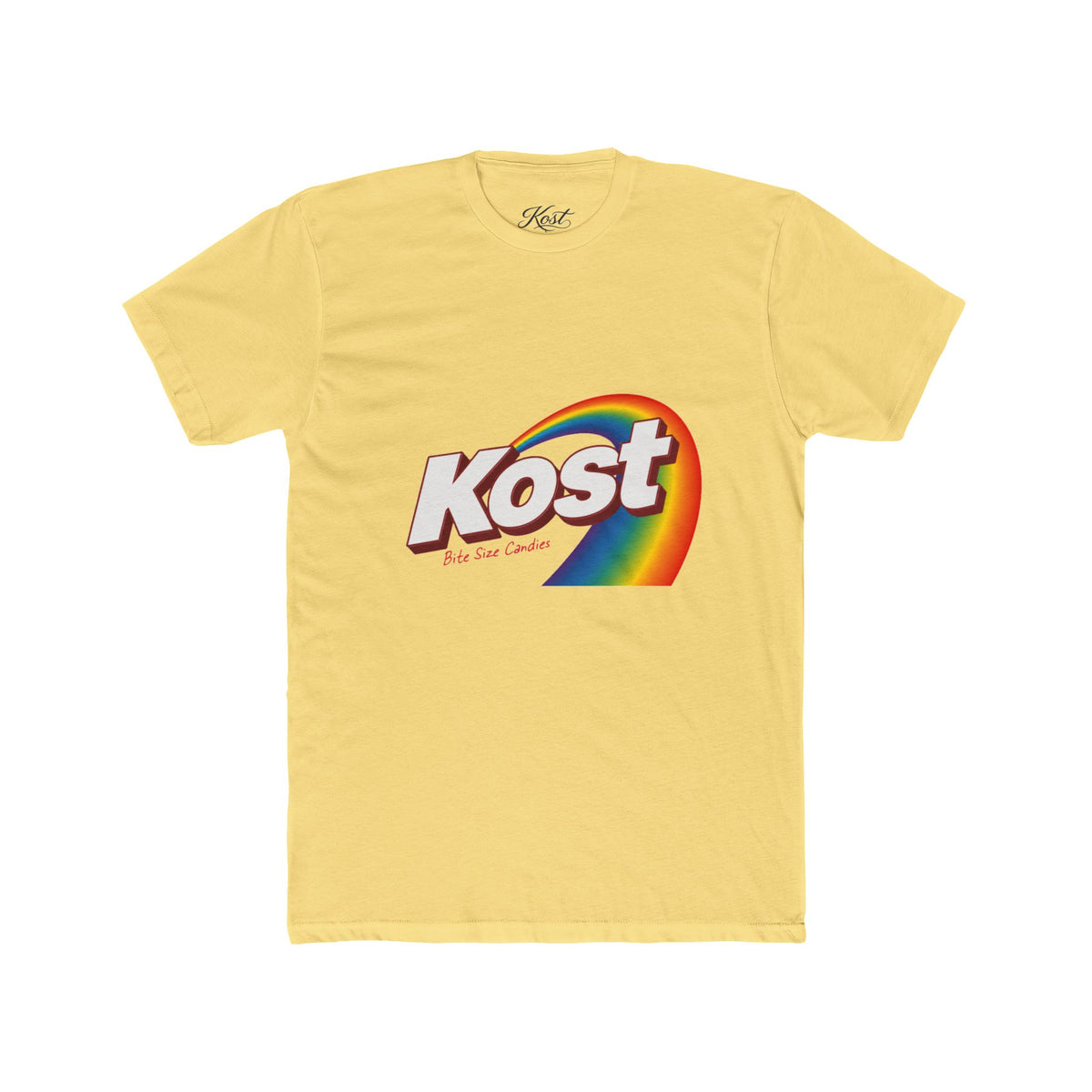 Kost Rainbow Logo Tee — Retro Vintage Graphic T-Shirt