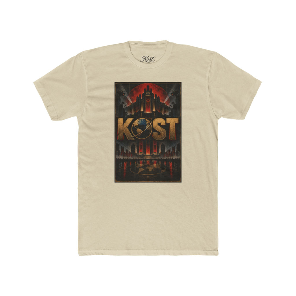 KOST Vintage Cityscape Tee — Retro Band Logo Graphic T-Shirt