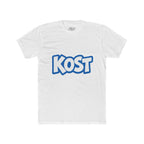 KOST Logo Tee - Bold Blue Graphic Cotton T-Shirt