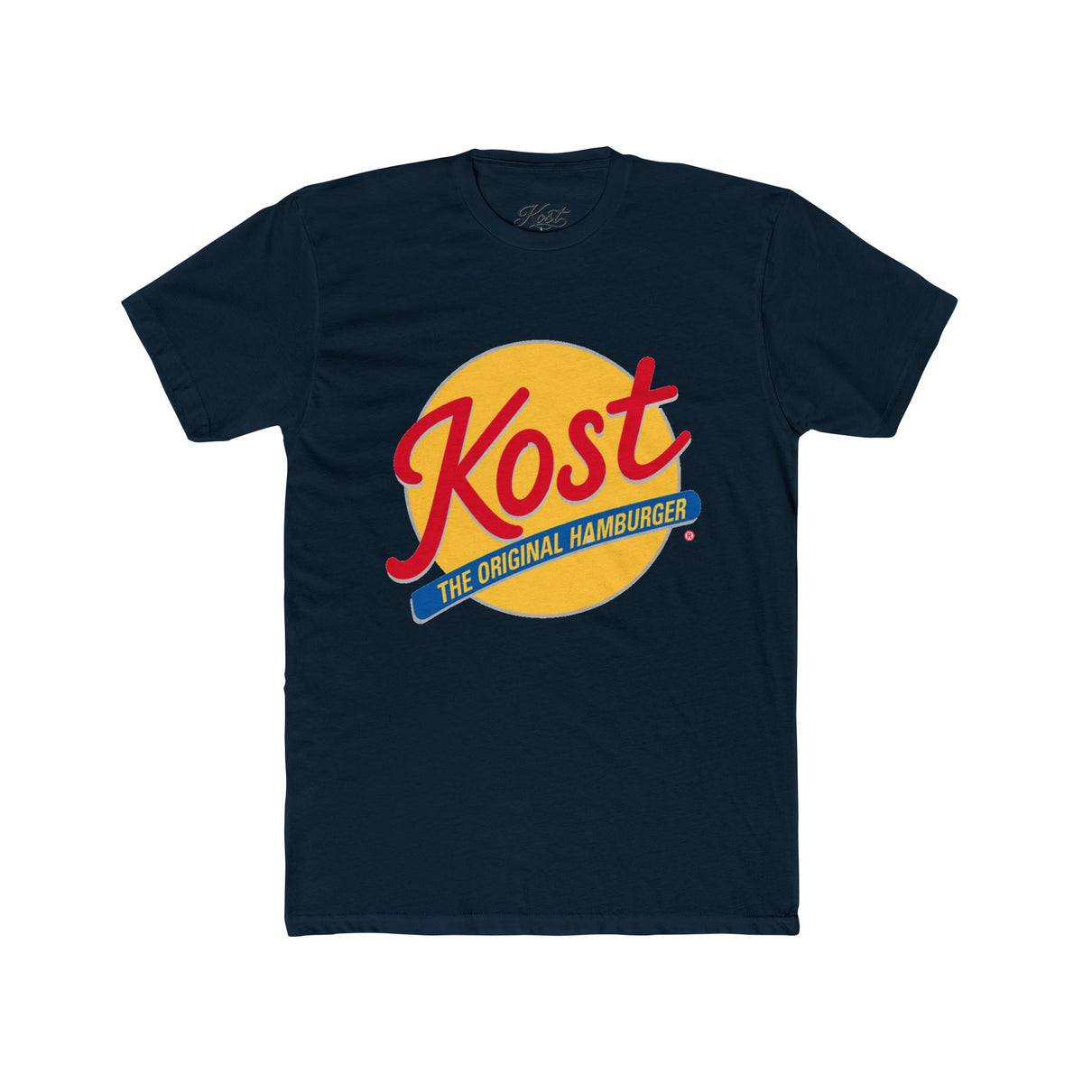 Retro 'Kost The Original Hamburger' Logo T-Shirt