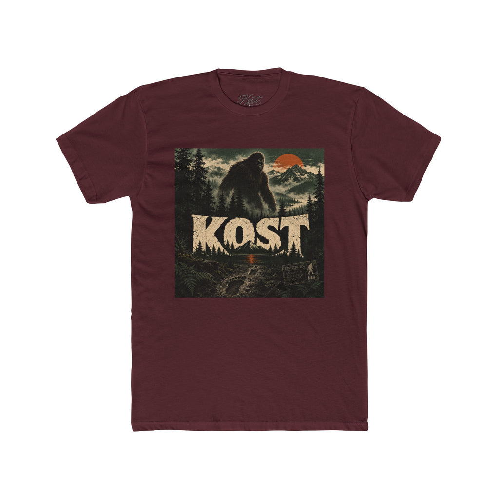 KOST Bigfoot Forest Tee — Retro Sasquatch Graphic T-Shirt