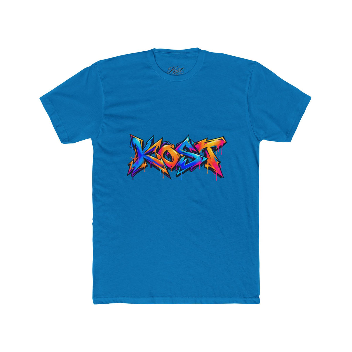 Graffiti 'Kost' Crew Tee — Colorful Street Art Graphic T-Shirt