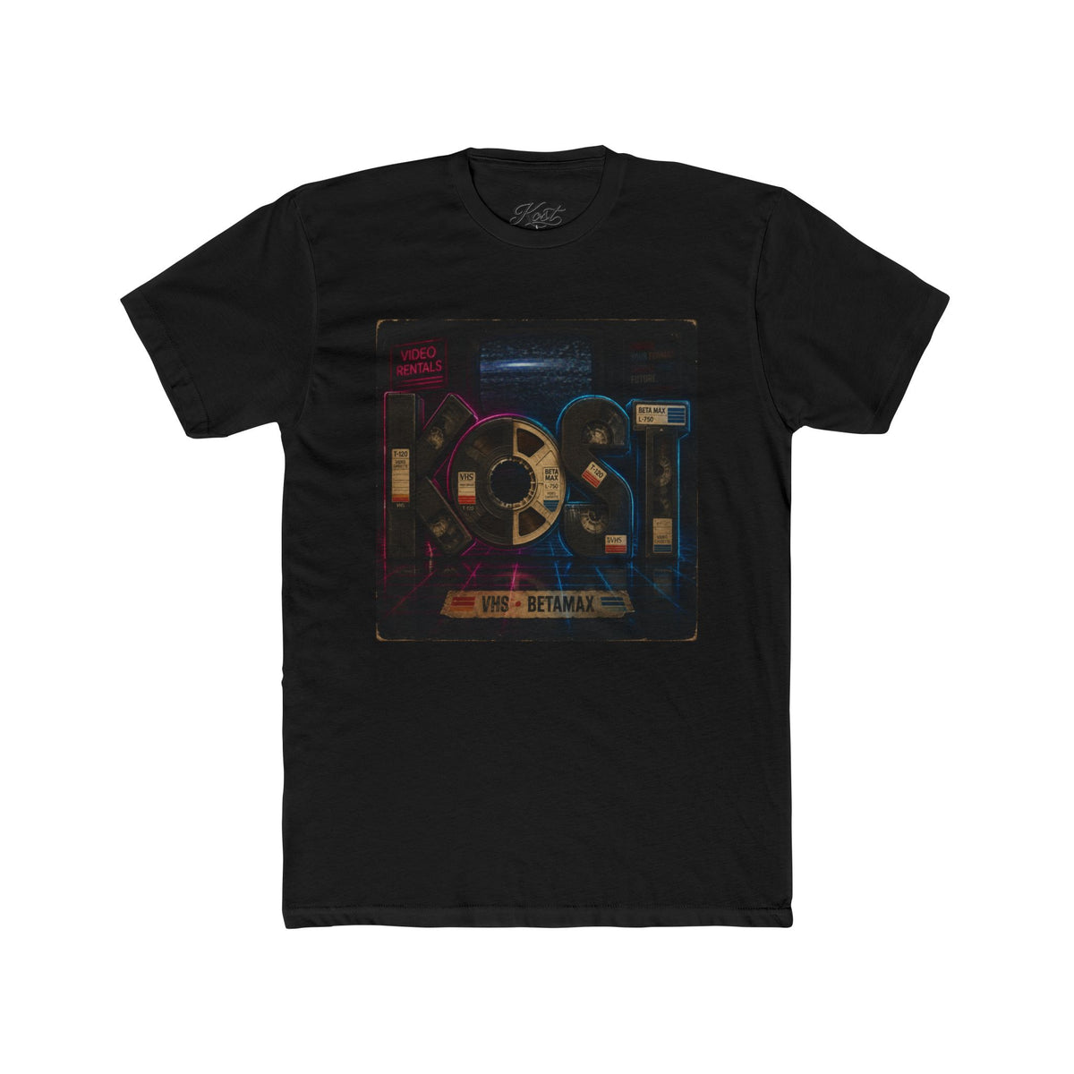 Vintage Retro Music Cassette Crew T-Shirt