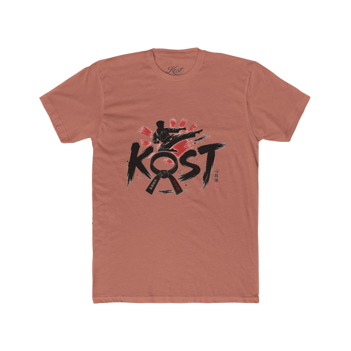 KOST Martial Arts Tee — Karate Silhouette Graphic T-Shirt