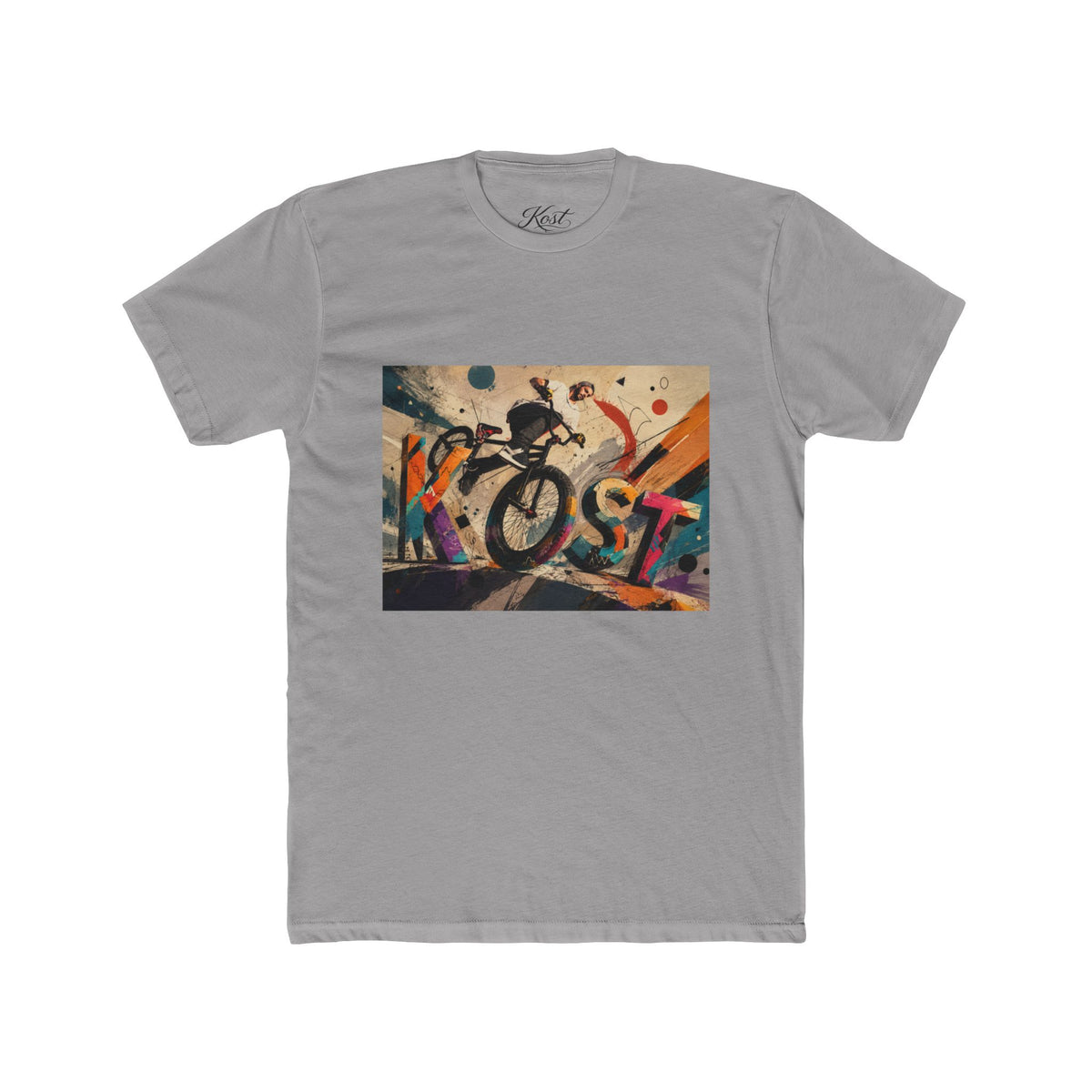 Lost BMX Street Art T‑Shirt — Graffiti Bike Graphic Tee