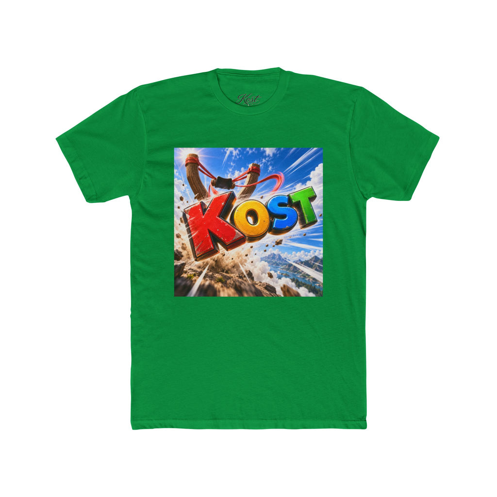 KOST Colorful Surf Graphic Tee — Beach Vibe Retro Logo T-Shirt