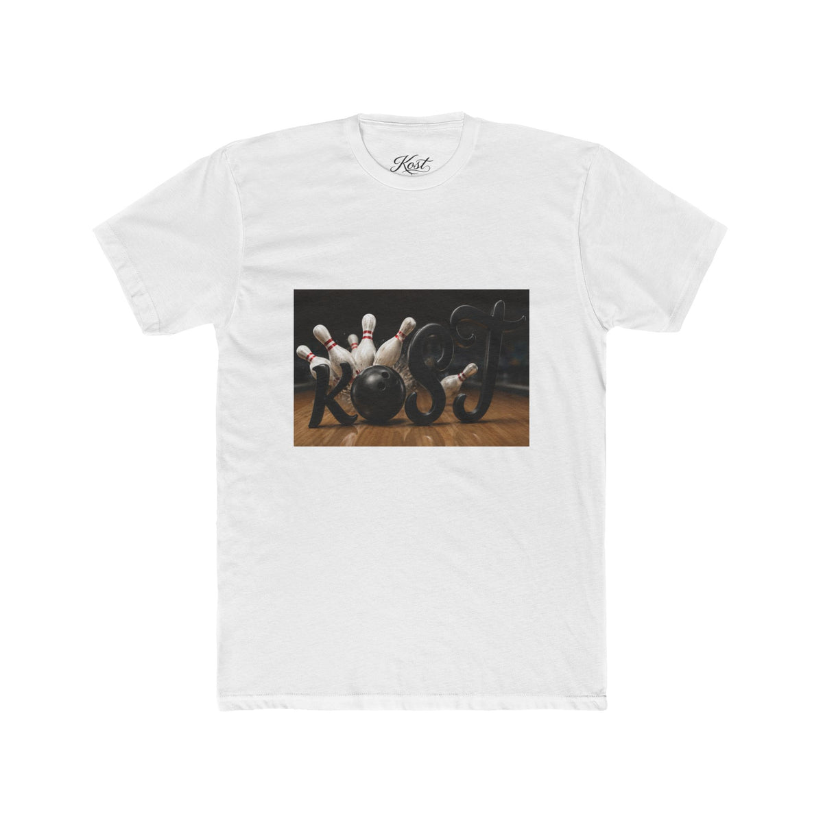 Bowling Strike T‑Shirt — Vintage Pins & Ball Graphic Tee for Bowlers