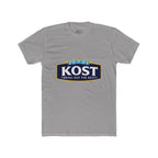KOST Logo Tee — 'Bring Out The Best' Retro Badge Cotton T‑Shirt