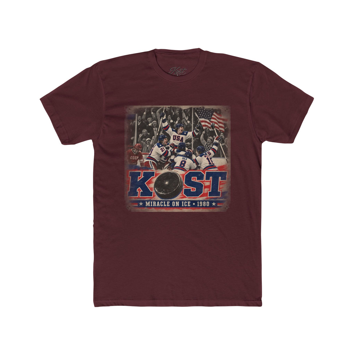KOST Miracle on Ice 1980 Hockey T-Shirt