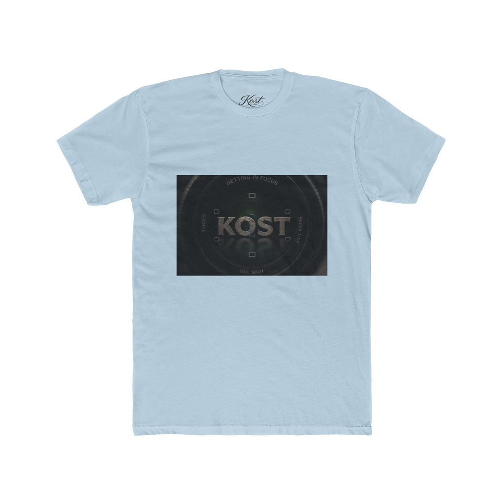 KOST Logo Tee — Minimalist Black Graphic Cotton T‑Shirt