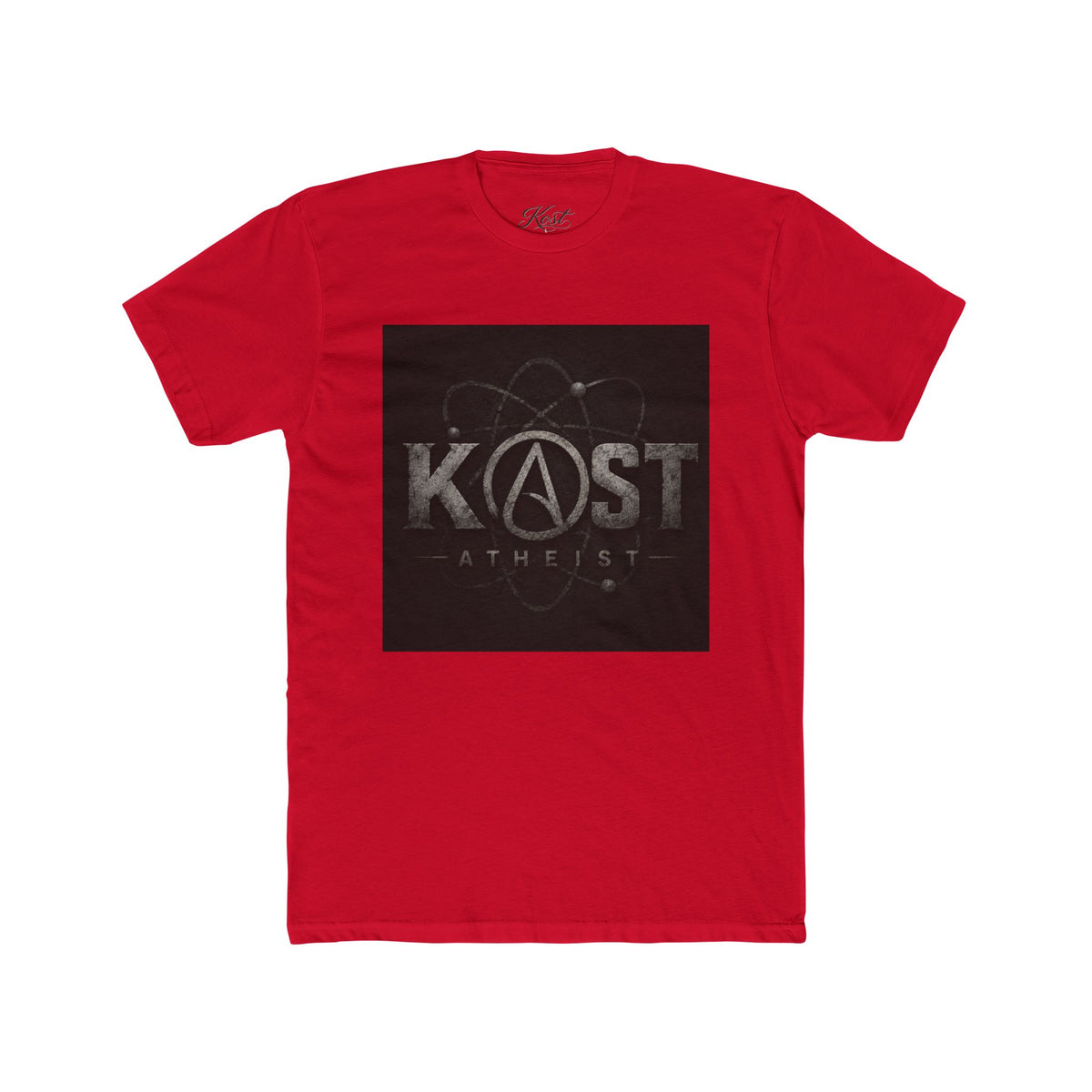 Atheist Logo Tee — Kast Emblem Graphic T-Shirt