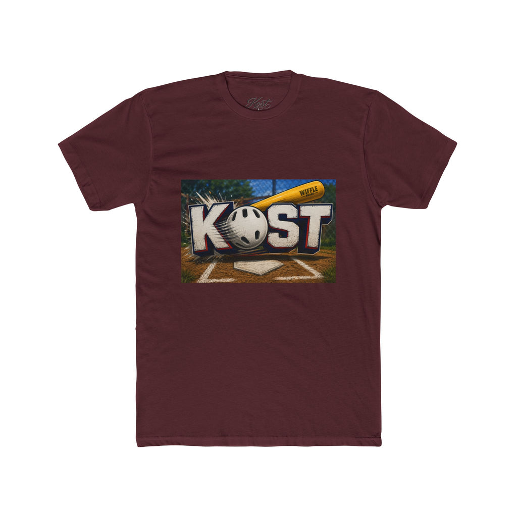 Kickball Crew Tee — "KOST" Graphic Baseball & Bat Design