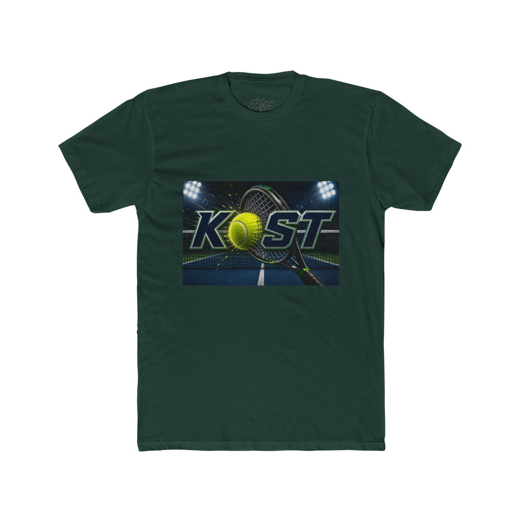 KOST Tennis Logo Tee — Court Night Graphic T-Shirt