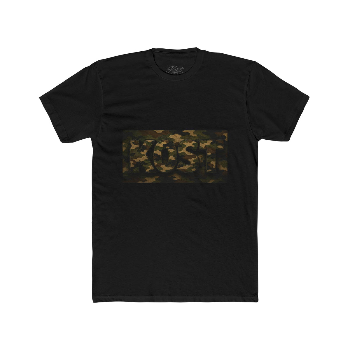 Abstract Camouflage Graphic T-Shirt