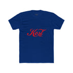 Kost Script Tee — Vintage Red Logo Cotton T-Shirt