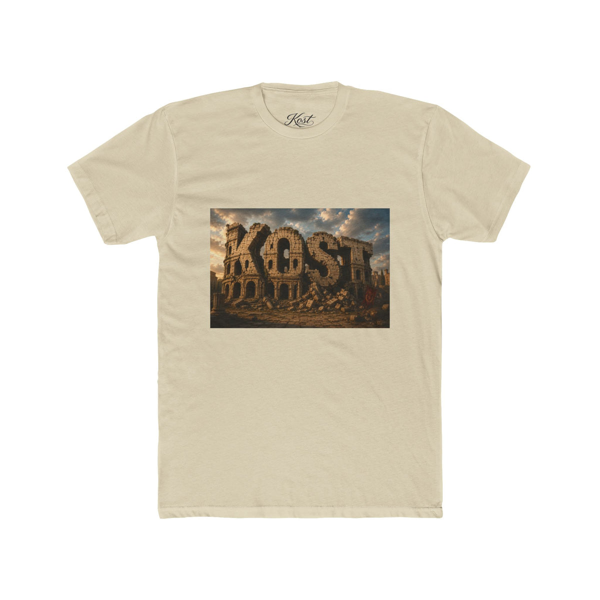 KOST Ruins Graphic Tee — Vintage Apocalyptic Urban Art T-Shirt