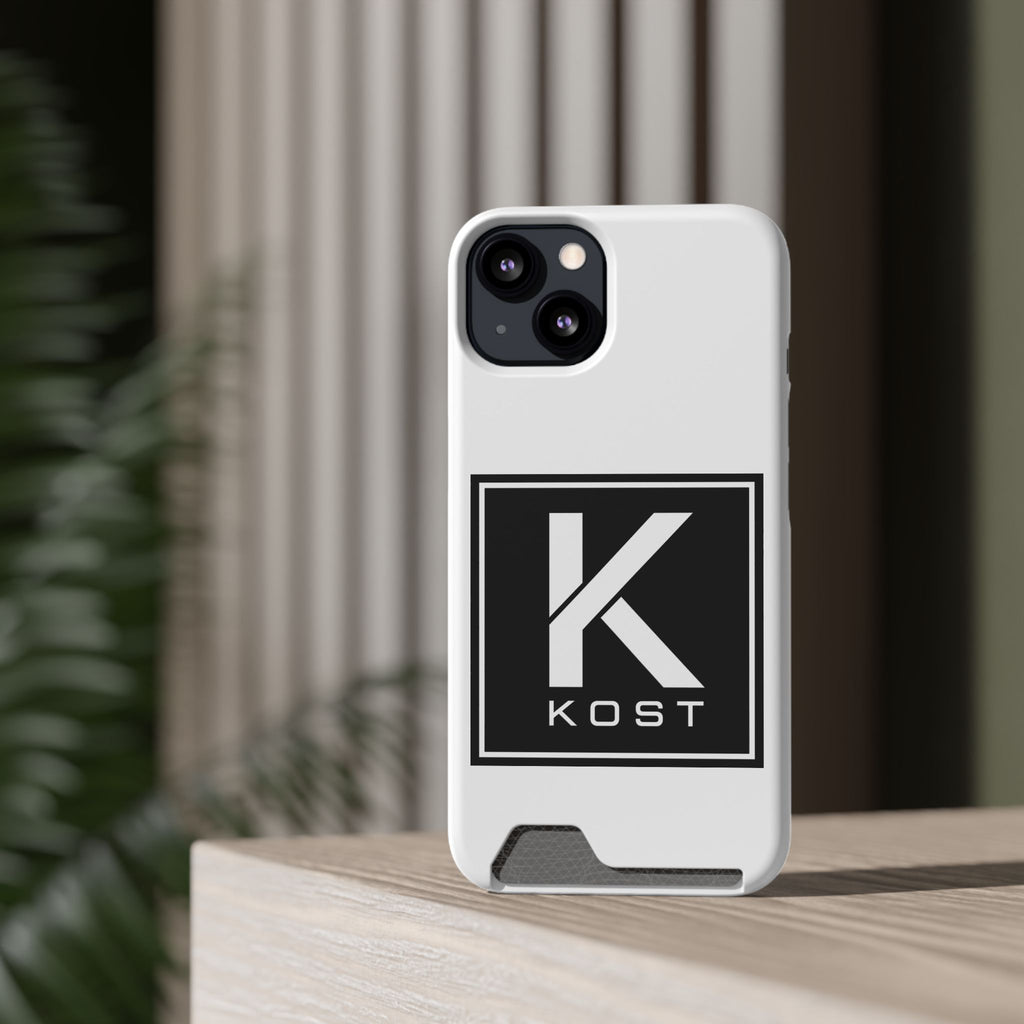 KOST Logo Phone Case with Card Holder