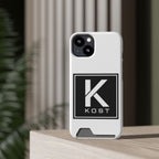 KOST Logo Phone Case with Card Holder
