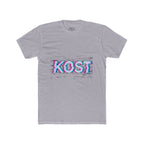 KOST Glitch Graphic Tee — Retro Vaporwave Logo T-Shirt