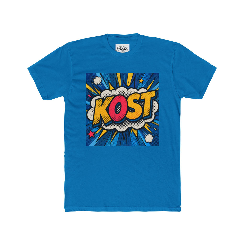 KOST Pop Art Comic Tee — Retro Superhero Graphic T-Shirt
