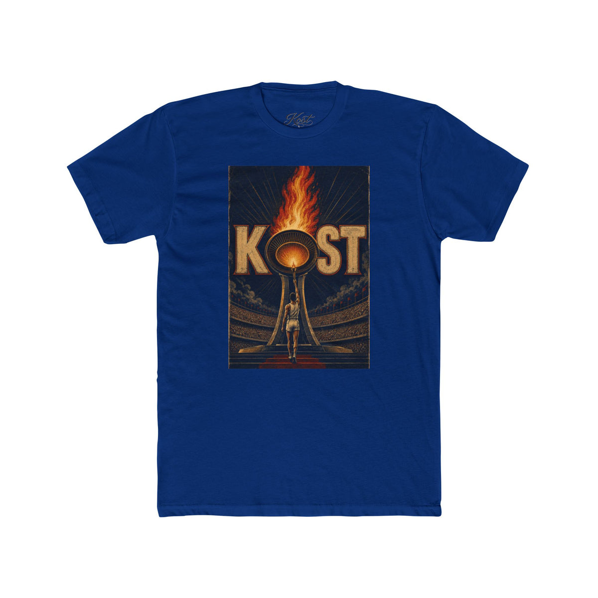 KOST Vintage Torch Tee — Retro Flame Graphic T-Shirt