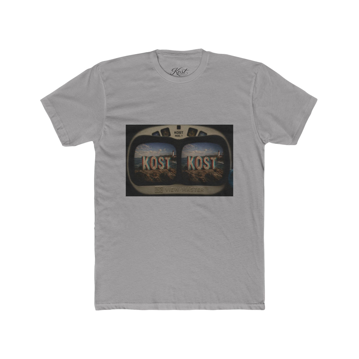 KOST Retro Stereo Tee — Vintage Radio Graphic T-Shirt
