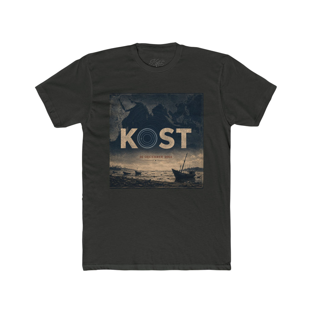 Kost Vintage Coastal Tee – Nautical Sunset Graphic T-Shirt