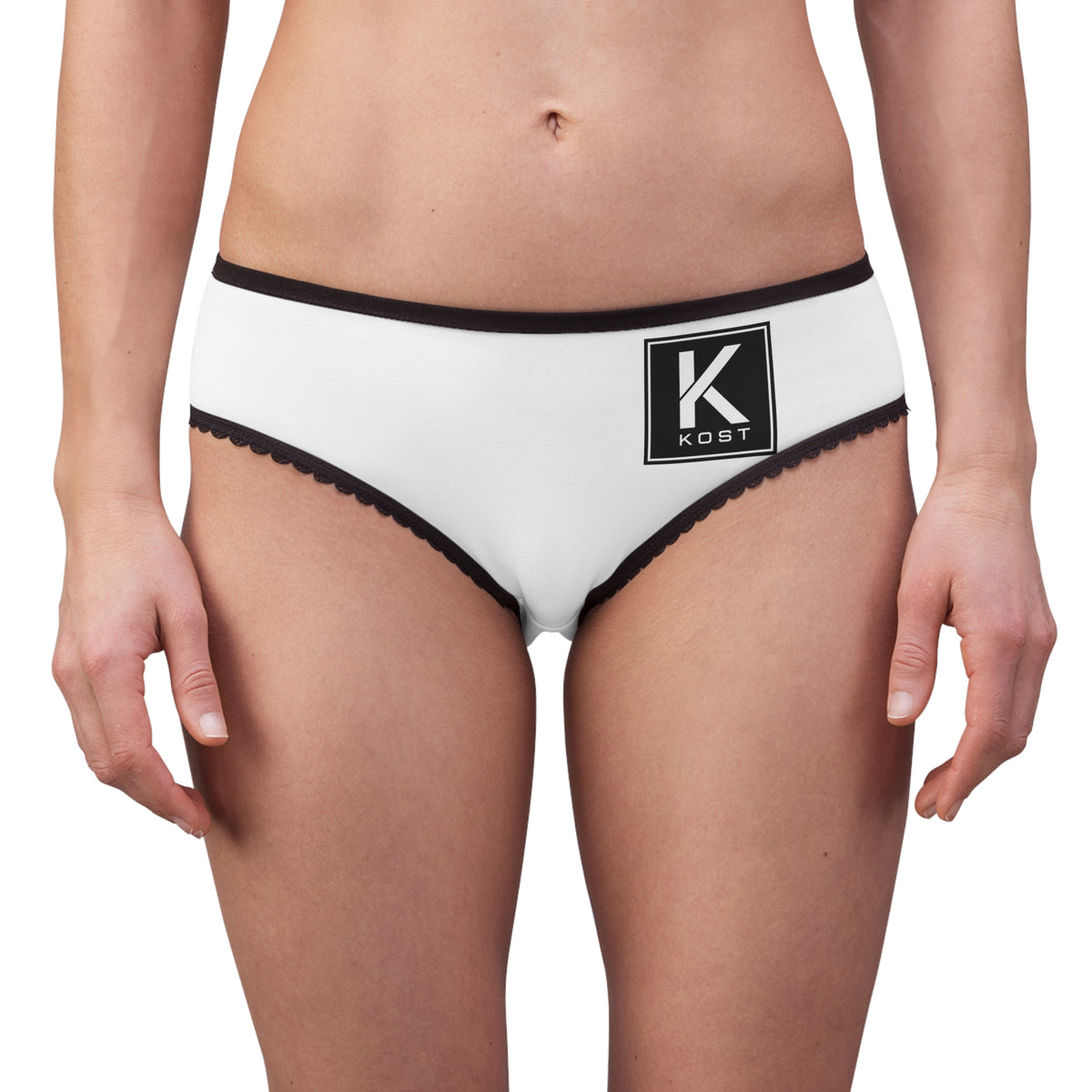 Women's Briefs – White KOSTE Logo Underwear