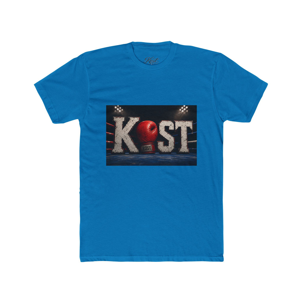 Boxing Ring 'KOST' Graphic Tee — Vintage Fight Night T-Shirt