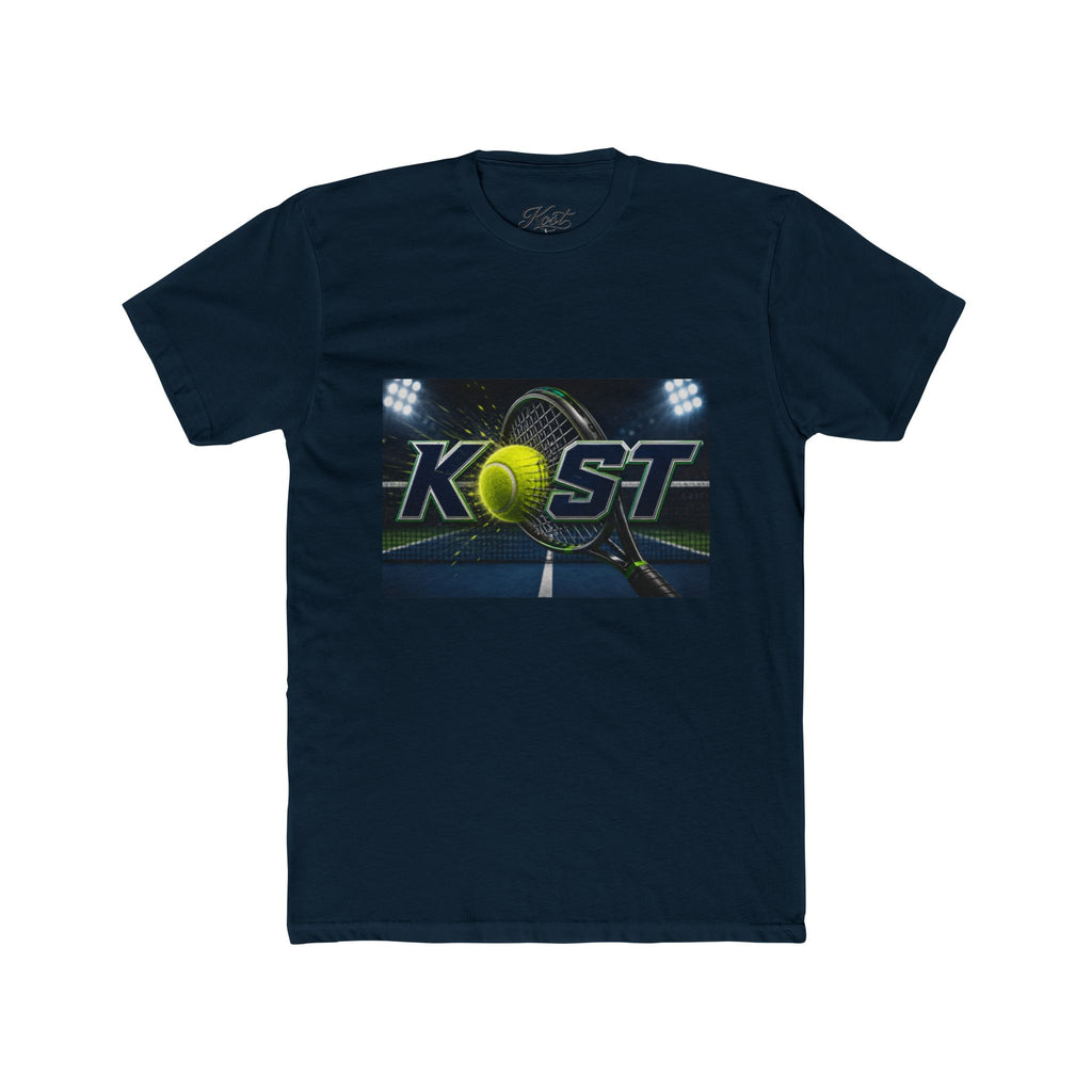 KOST Tennis Logo Tee — Court Night Graphic T-Shirt