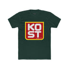 Vintage Retro Logo Tee — "KOST" Bold Square Graphic T-Shirt