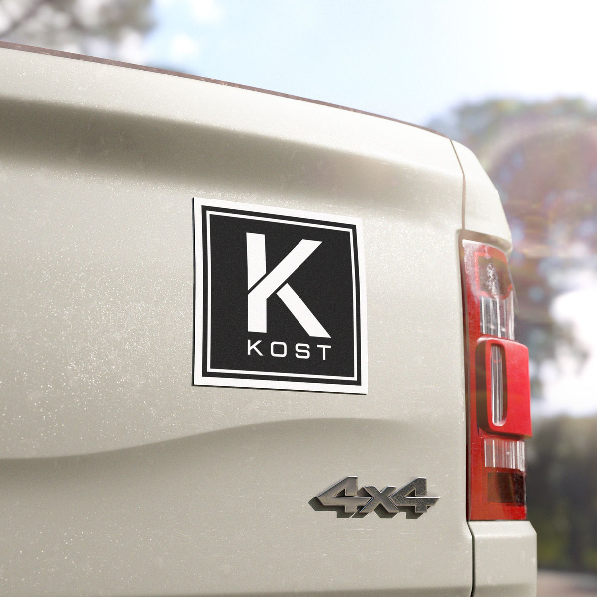 KOST Logo Car Magnet