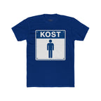 KOST Street Sign T‑Shirt — Retro Blue Icon Tee