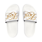 Men’s Removable-Strap Sandals with Elegant Gold Monogram