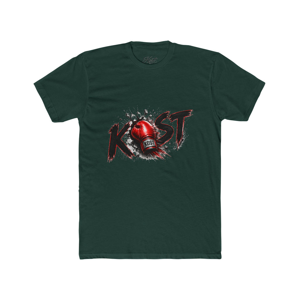Boxing K.O. Tee — 'K.O.' Red Boxing Glove Graphic Shirt