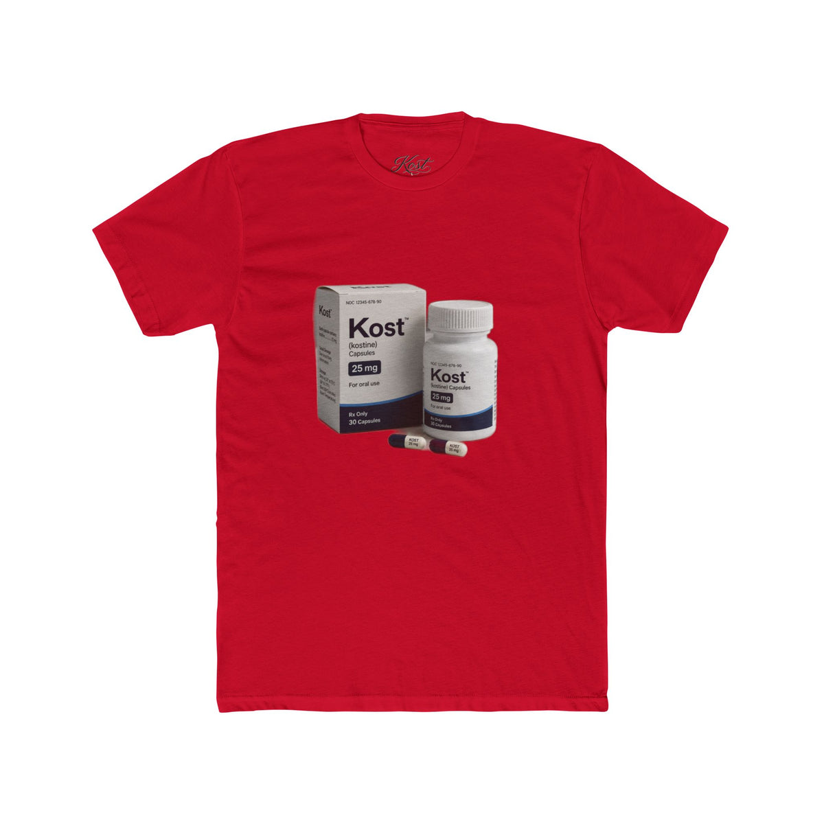 Kost Relief-Inspired Graphic T-Shirt