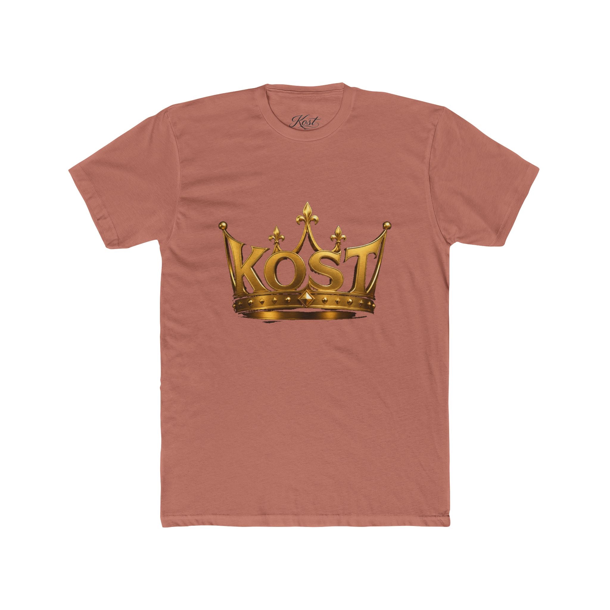 KOST Crown Graphic Tee — Gold Crown Logo T‑Shirt