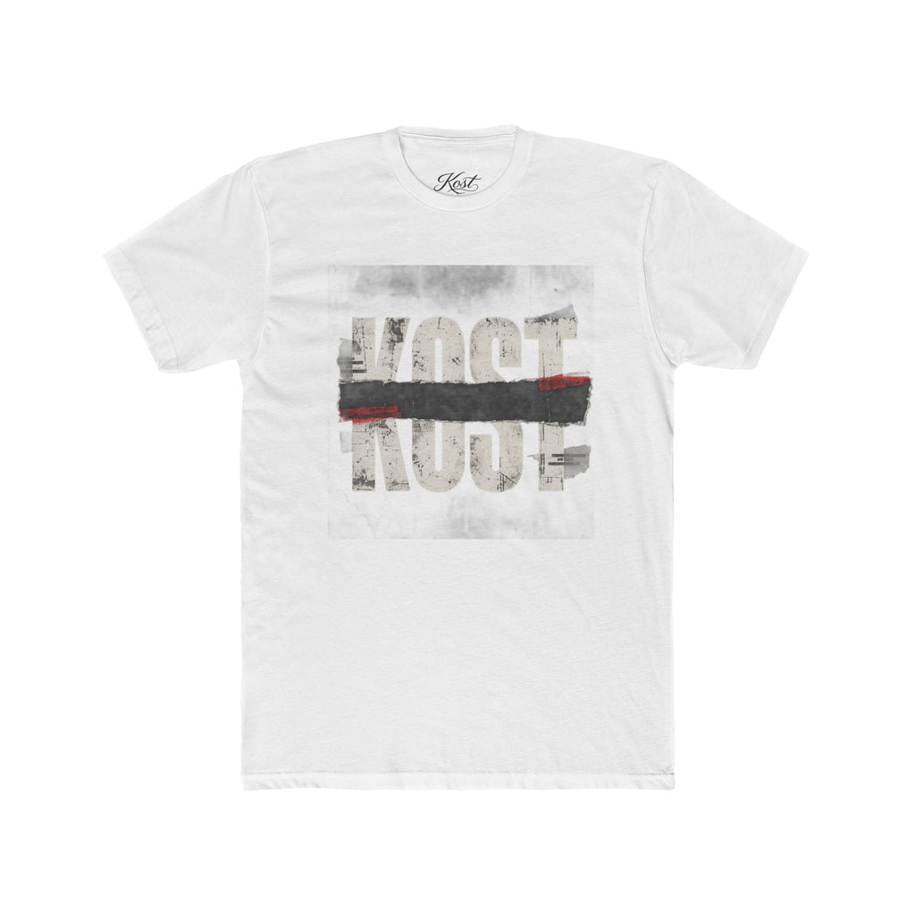 Lost & Found Distressed Tee — Vintage 'LOST' Graphic Crew Shirt