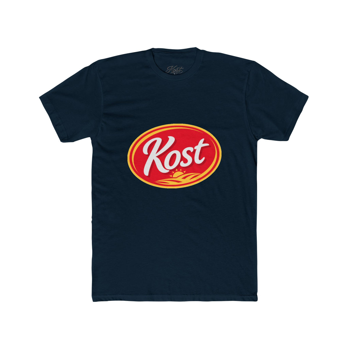 Kost Retro Logo T‑Shirt — Vintage Red Oval Graphic Tee