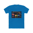 Newton's Cradle Kinetic Art Tee — 'Kest' Logo Graphic Cotton Shirt