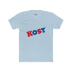 KOST Retro Logo Tee – Vintage Red & Blue Graphic T-Shirt