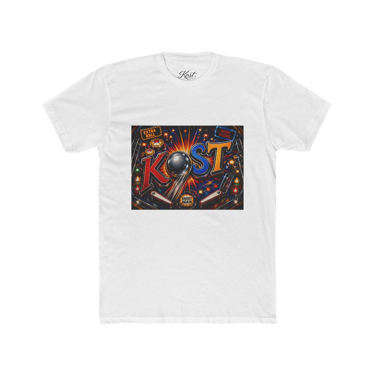KOST Pinball Arcade T‑Shirt — Retro Arcade Graphic Tee