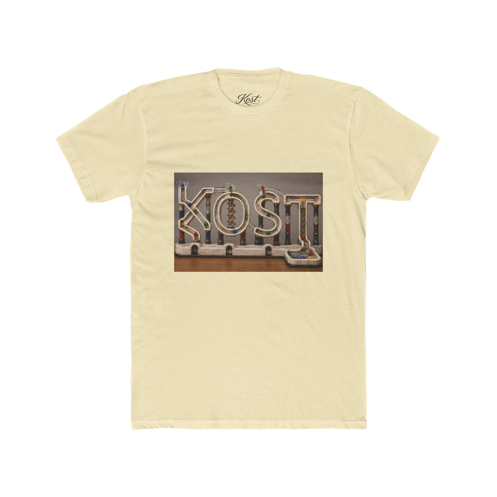 KOST Neon Sign Graphic Tee — Vintage Industrial Urban Shirt