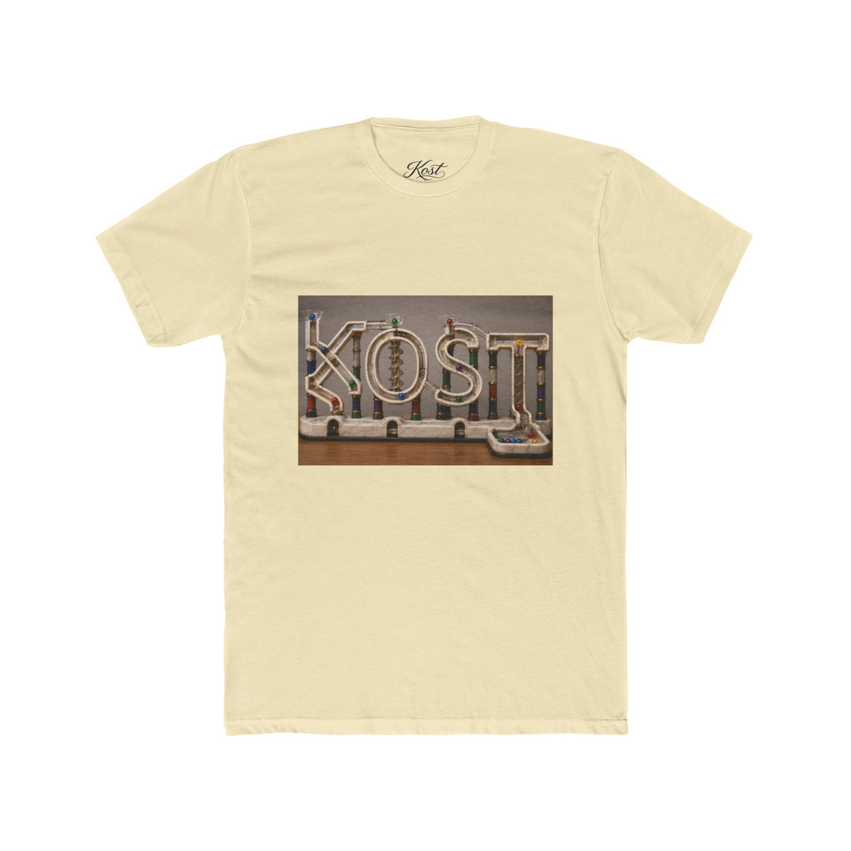 KOST Neon Sign Graphic Tee — Vintage Industrial Urban Shirt
